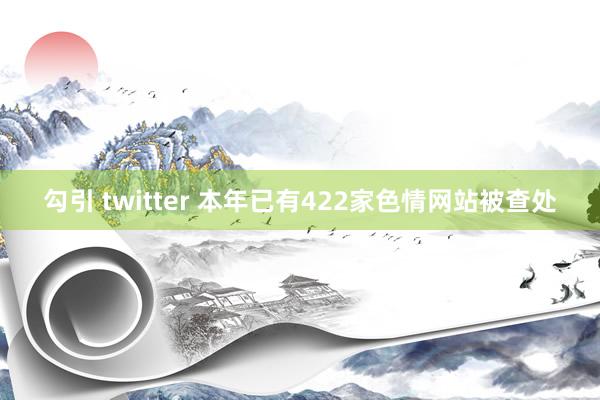 勾引 twitter 本年已有422家色情网站被查处