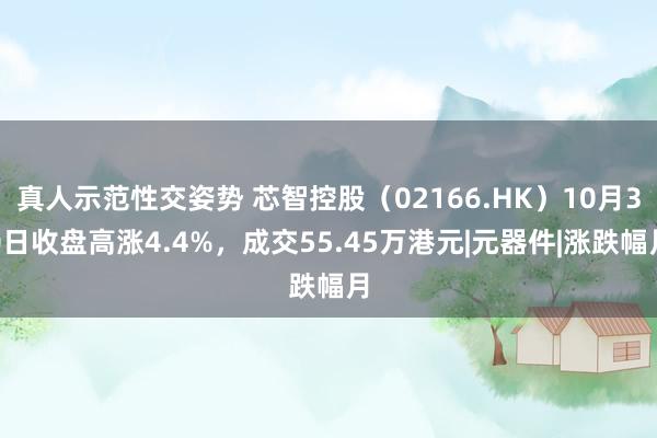 真人示范性交姿势 芯智控股（02166.HK）10月30日收盘高涨4.4%，成交55.45万港元|元器件|涨跌幅月